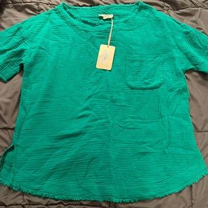 NWT Green Top